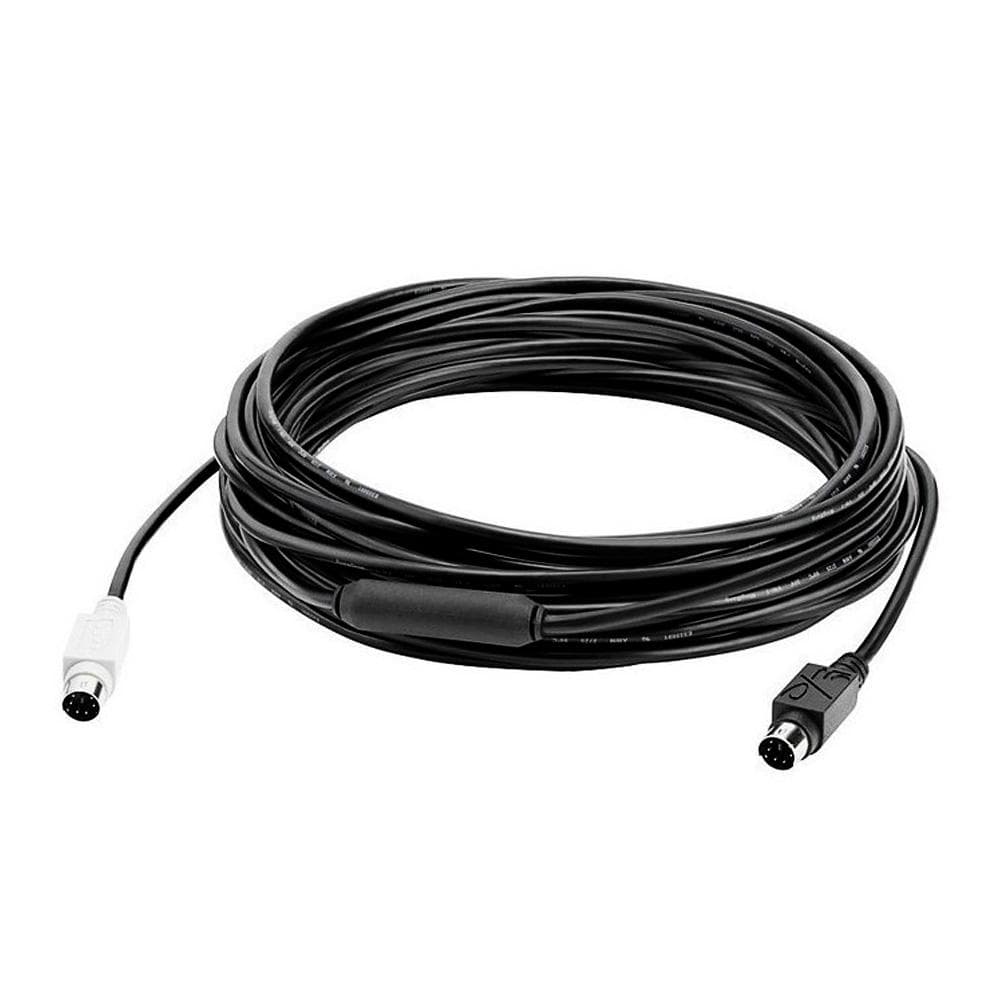 CABLE EXTENSOR Logitech Corporativo Para Conference Group De 10 Metros Aumenta La Distancia Entre El Hub y La Cámara o Sistema Principal de Audio Garantía 2Años-NEGRO, vista 1