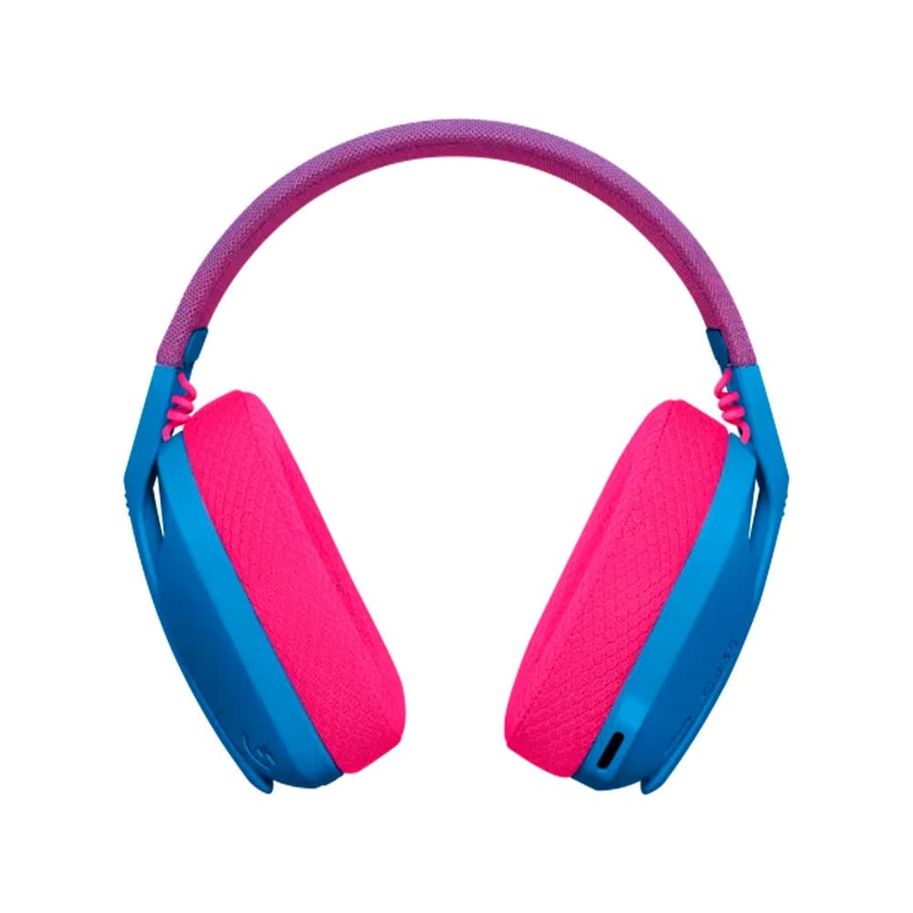 Diadema gaming logitech, Inalambricos con USB portable, azul/rosado, vista 1