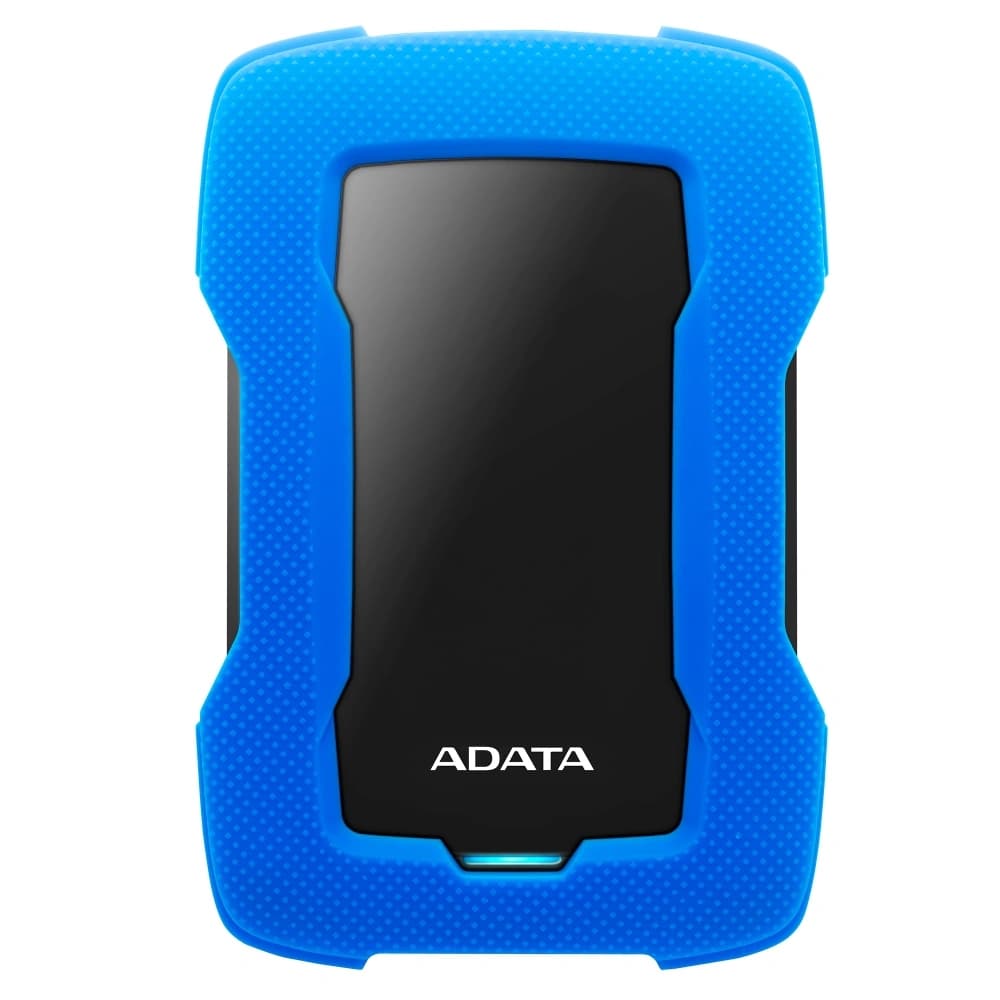 ADATA DISCO EXTERNO ANTIGOLPES/SALPICADURAS HD330 1TB AZUL, vista 1