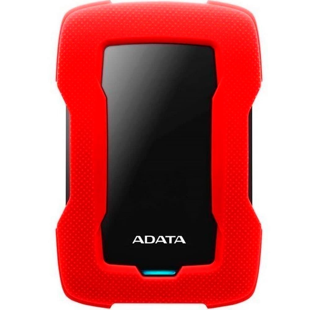 ADATA DISCO EXTERNO ANTIGOLPES/SALPICADURAS HD330 2TB ROJO, vista 1