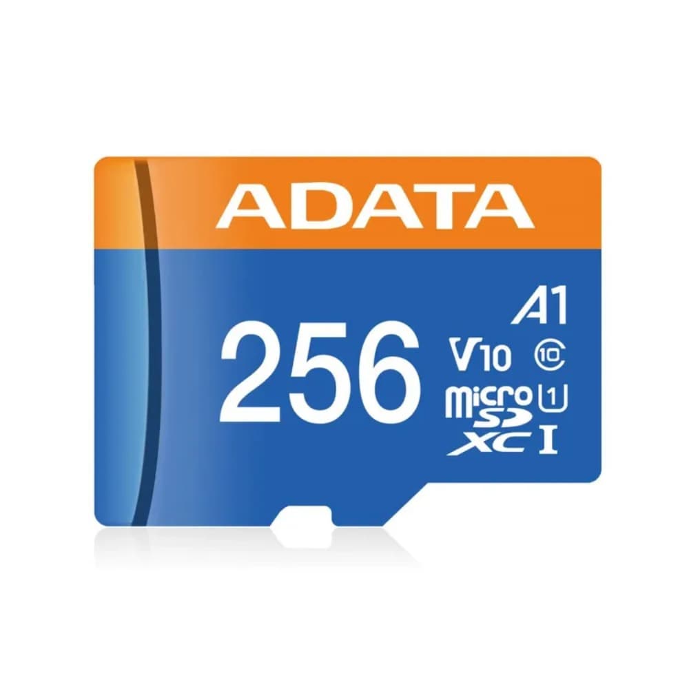 Micro Sd Con Adaptador Adata Class 10 A1 256gb, vista 1