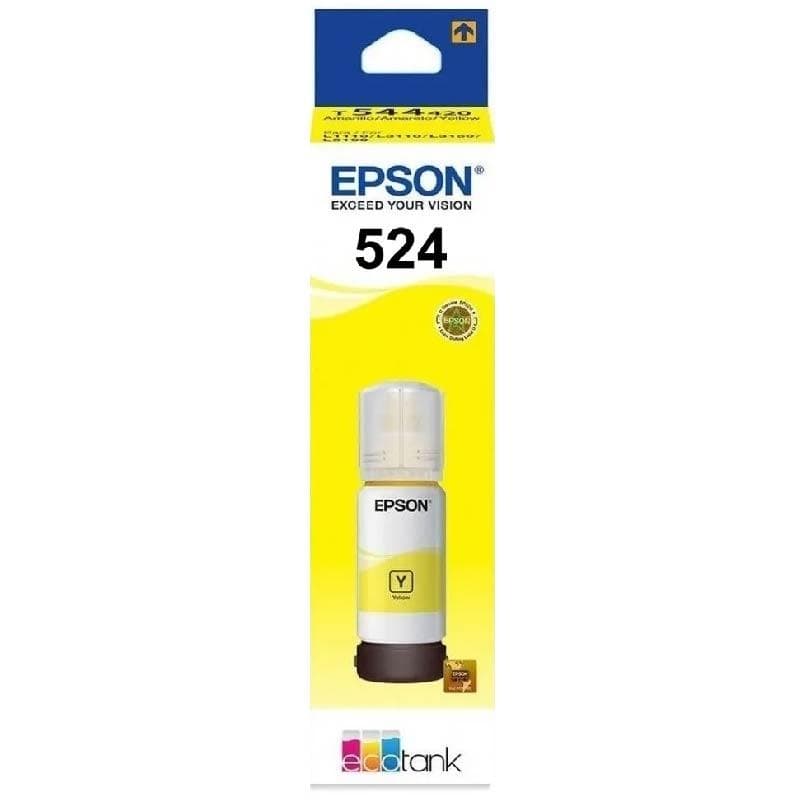 Botella Epson T524420-AL Yellow Ink Pigmentada, L15150, vista 1