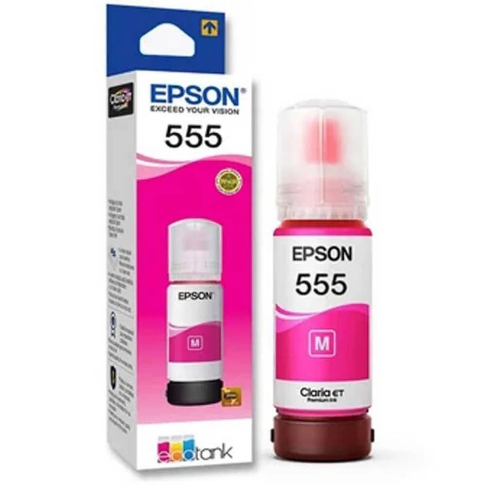 Botella Epson T555320-AL Magenta, 70 ml L8180 (6.200 paginas), vista 1