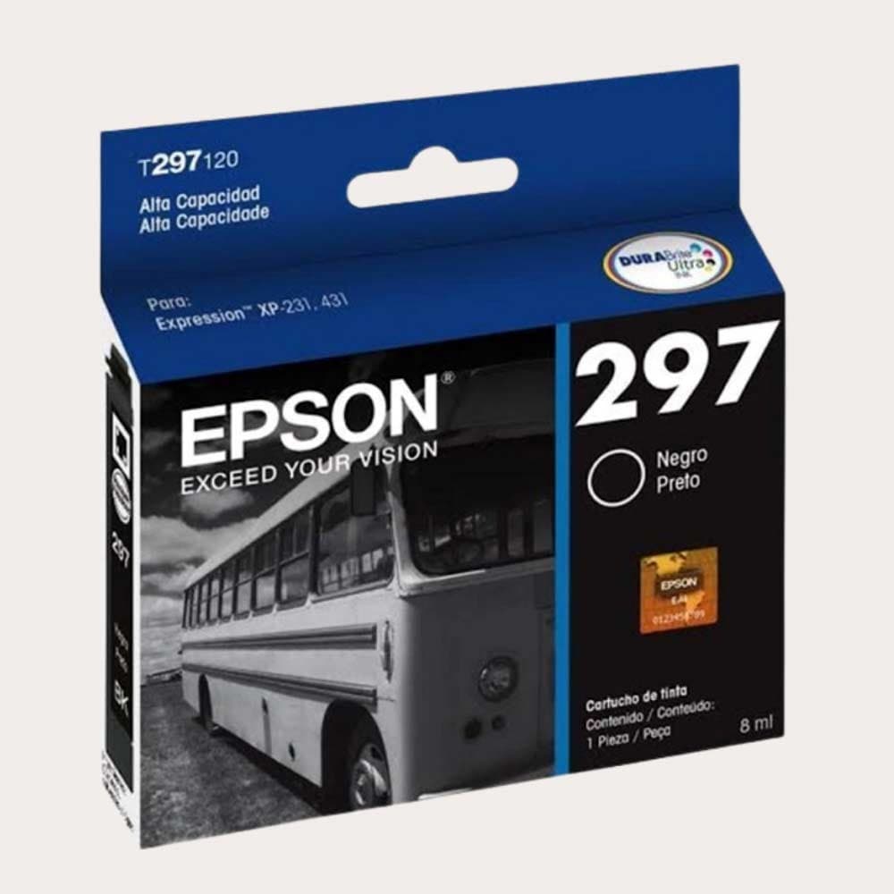 Cartucho Epson T297120 - Black Xpression XP-231/XP-431 alta capacidad Aprox 300PG, vista 1