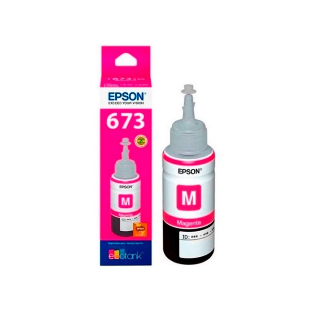 Botella Epson T673320-AL - ECOTANK Magenta L800/L805 (1800 fotos 10 x 15 cm), vista 1