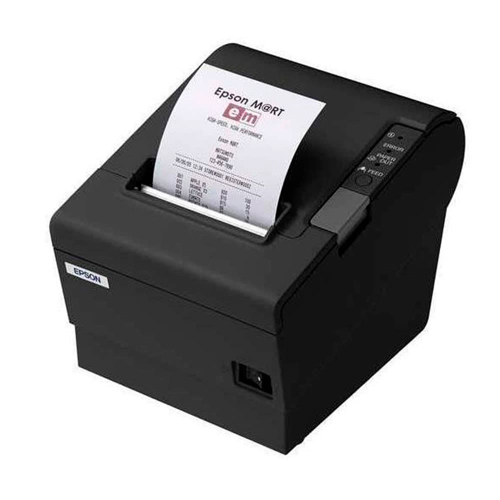 Impresora Epson Térmica de Recibos TM-T88V-084, 80mm/58mm, Puerto USB + Serial, Incluye Fuente. Negra., vista 1