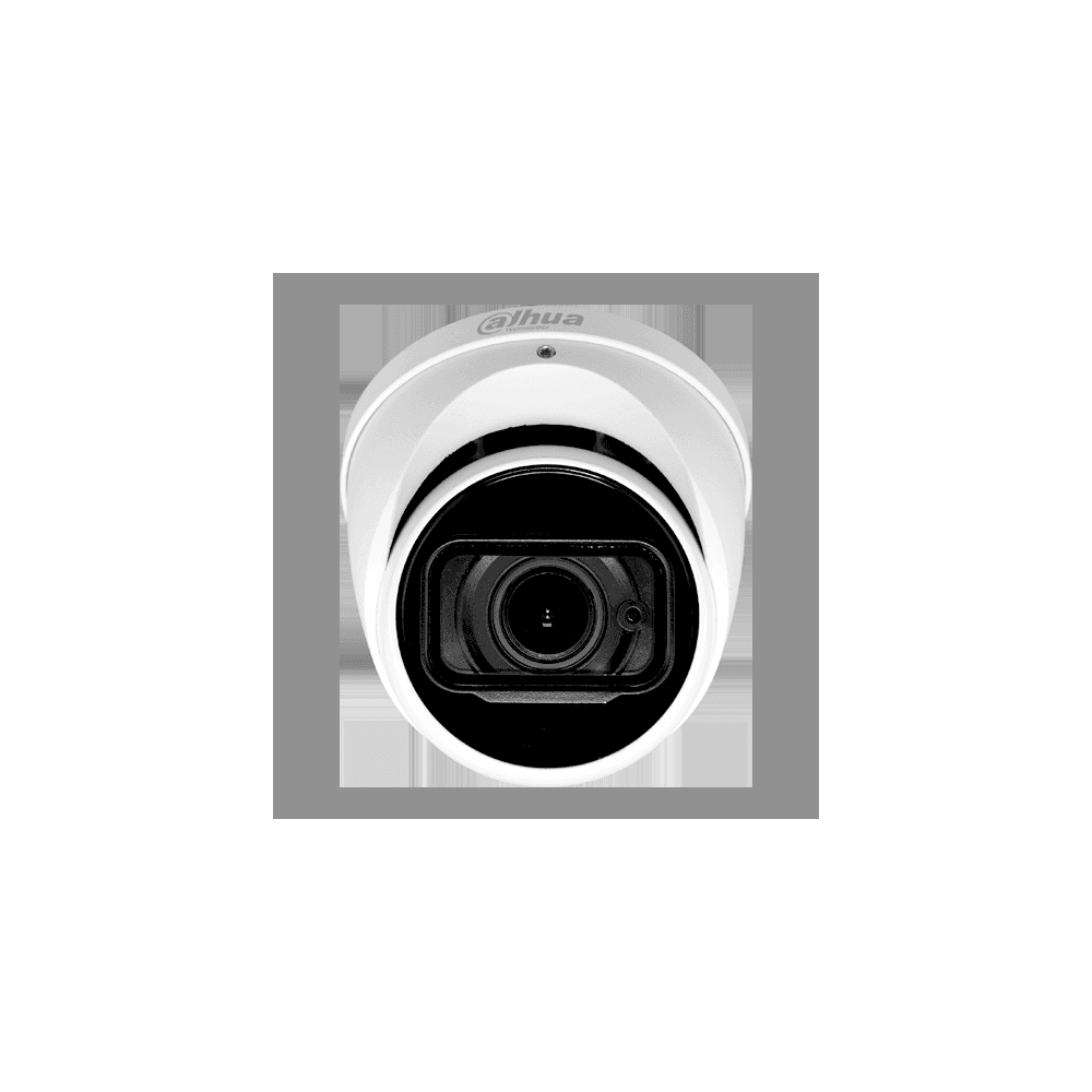 Camara Dahua Domo, 4MP, Lente Motorizado 2.7mm–12 mm, 4en1 (CVI/TVI/AHD/CVBS), Metal, DWDR, Smart IR60m, Microfono incorporado, IP67, 12VDC., vista 1