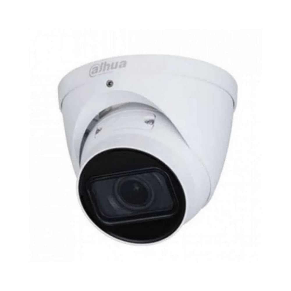Camara Dahua Domo IP, 4MP, Lente Motorizado 2,7mm-13,5mm, H264/H265, WDR, IR40m, Tarjeta SD maximo 256GB, IP67, 12VDC / POE., vista 1