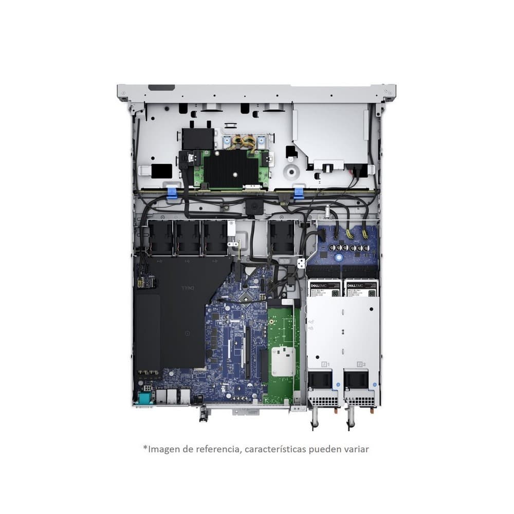 PowerEdge R350 - Rack Server/Intel Xeon E-2336/16GB/480GB SSD/2.5-8/PERC H755/iDRAC9 Basic/3Y B, vista 1