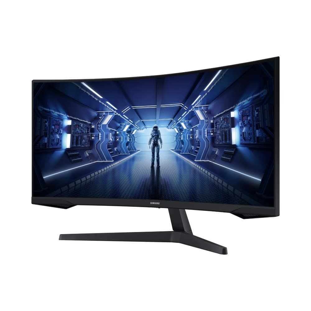 Monitor Samsung Curvo gamer, vista 1