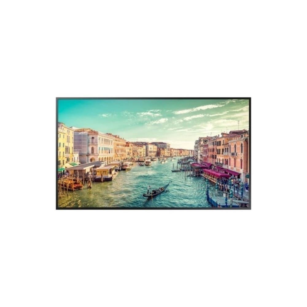 Monitor Samsung Industrial QM49R Tamaño 49, Resolución 3840X2160 4K UHD, Brillo 500nit, Contraste: 4000:1,Certificación contra polvo IP5X, Características: uso 24 horas/día, Garantía: 3 años, vista 1