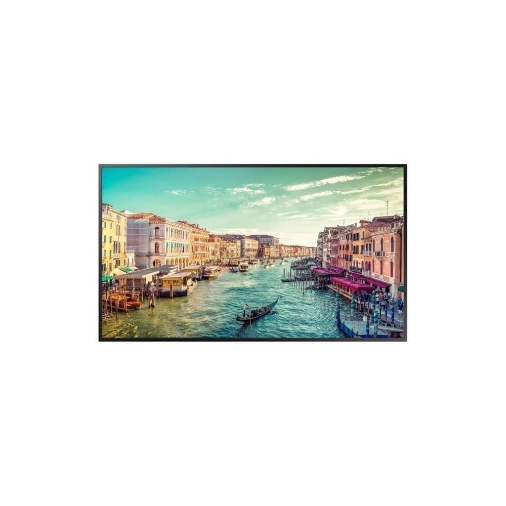 Monitor Samsung Industrial QM49R Tamaño 49, Resolución 3840X2160 4K UHD, Brillo 500nit, Contraste: 4000:1,Certificación contra polvo IP5X, Características: uso 24 horas/día, Garantía: 3 años, vista 1