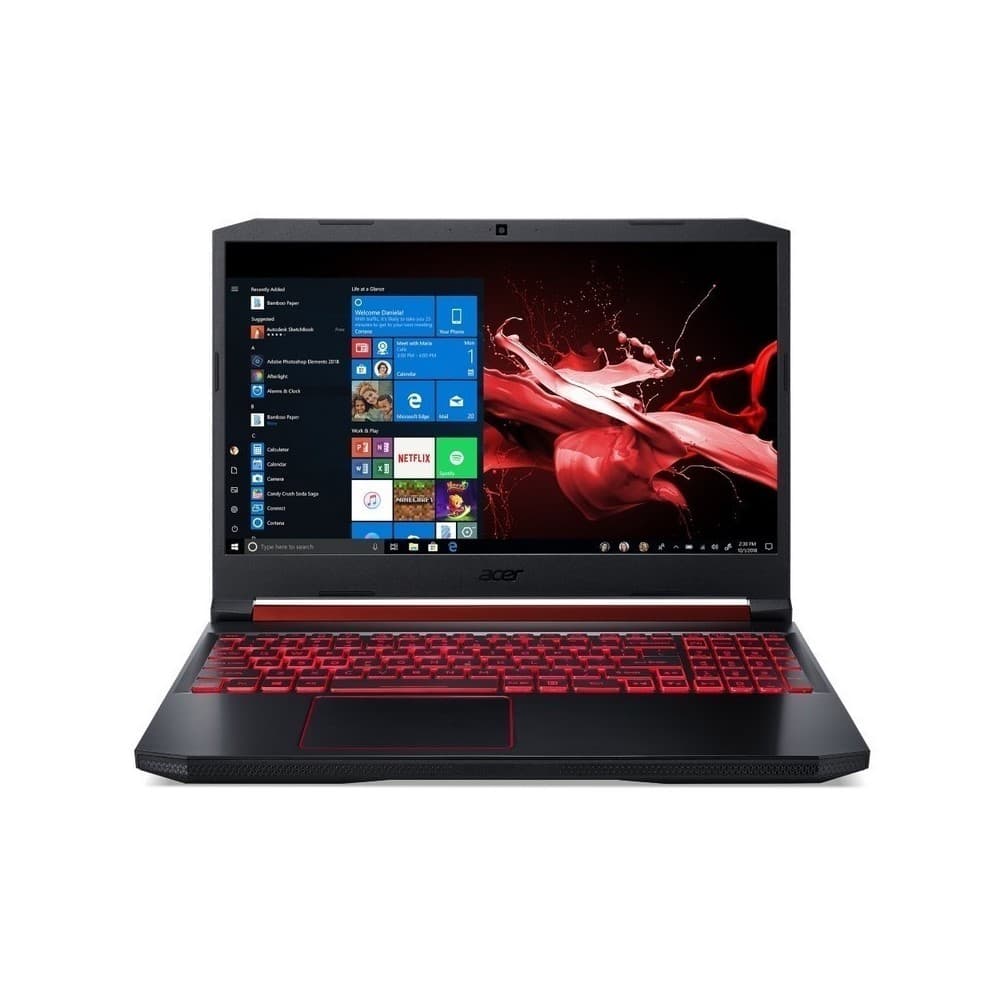 Portatil Acer AN515-43-R8Z7 FHD R7 3750H 15,6 12GB/1TB+256SSD/GTX 1650 4GB DDR5 FreeDos Black, vista 1