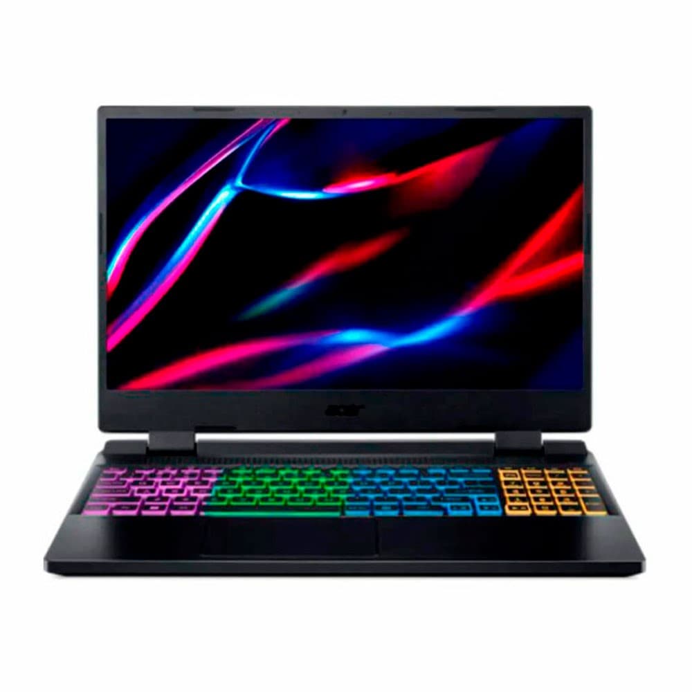 Computador Portátil Acer Nitro pantalla 15,6” FHD Intel Core i7, 8GB RAM/512GB SSD, Nvidia Geforce RTX 3050 4GB GDDR6 Windows 11, Negro, vista 1
