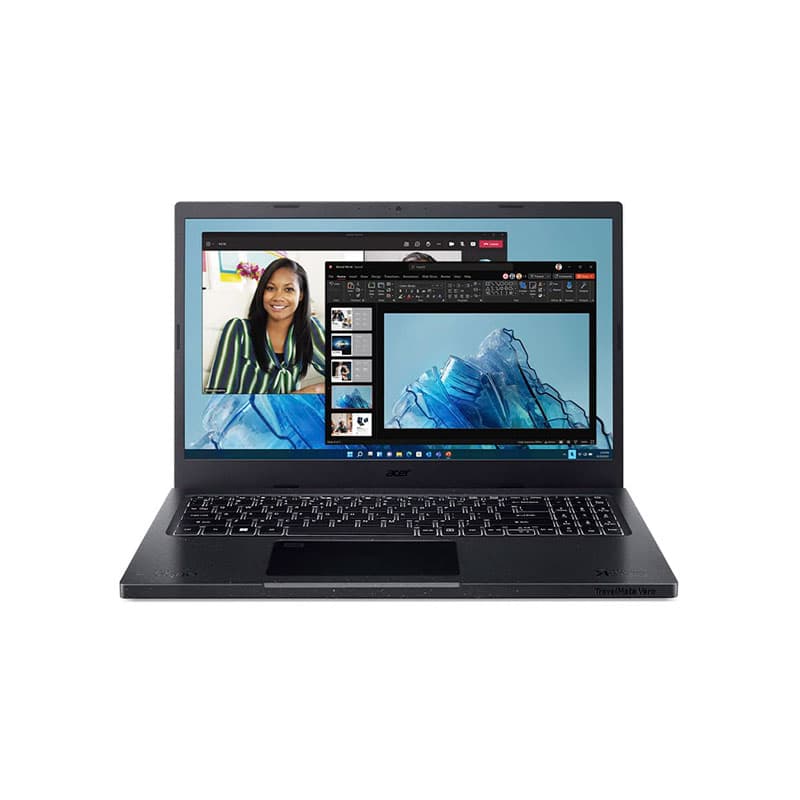 Portatil ACER TravelMate VERO TMV15-51-53KL; Intel Corei5 1155 G7, 15"FHD, LED, 8GB/SSD 512 gb, Windows 11 Pro, Peso 1,625Kg. Garantia 1 año, vista 1