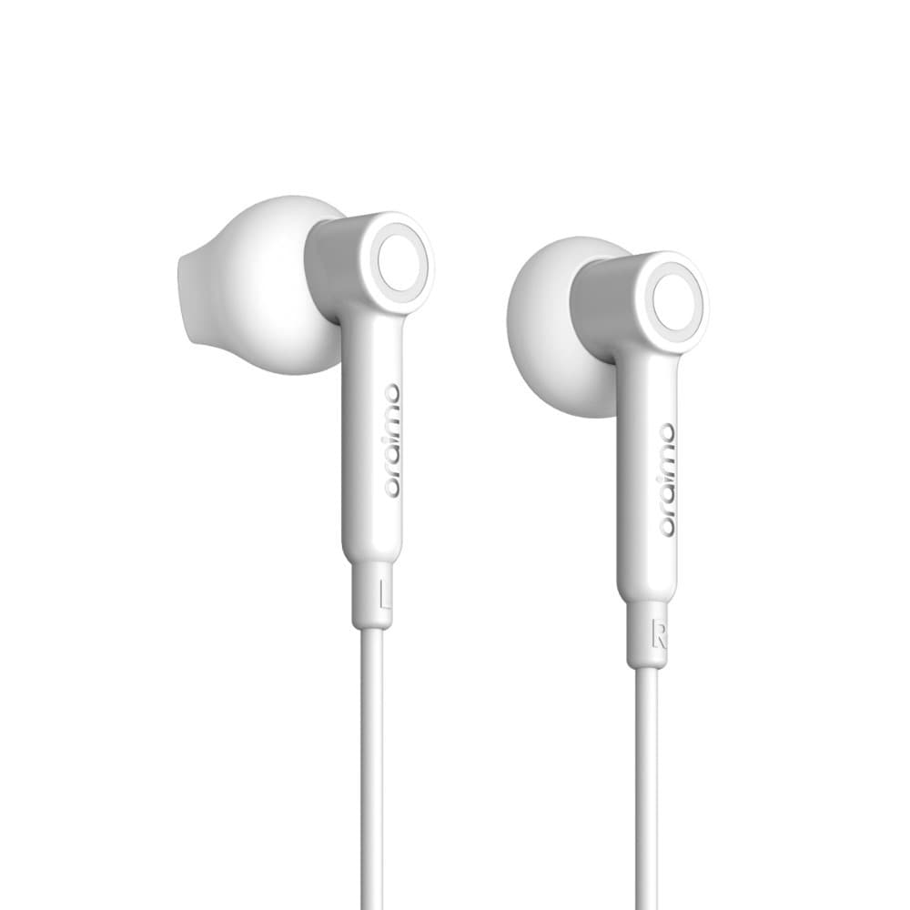 Audifonos de Cable Blancos, vista 1