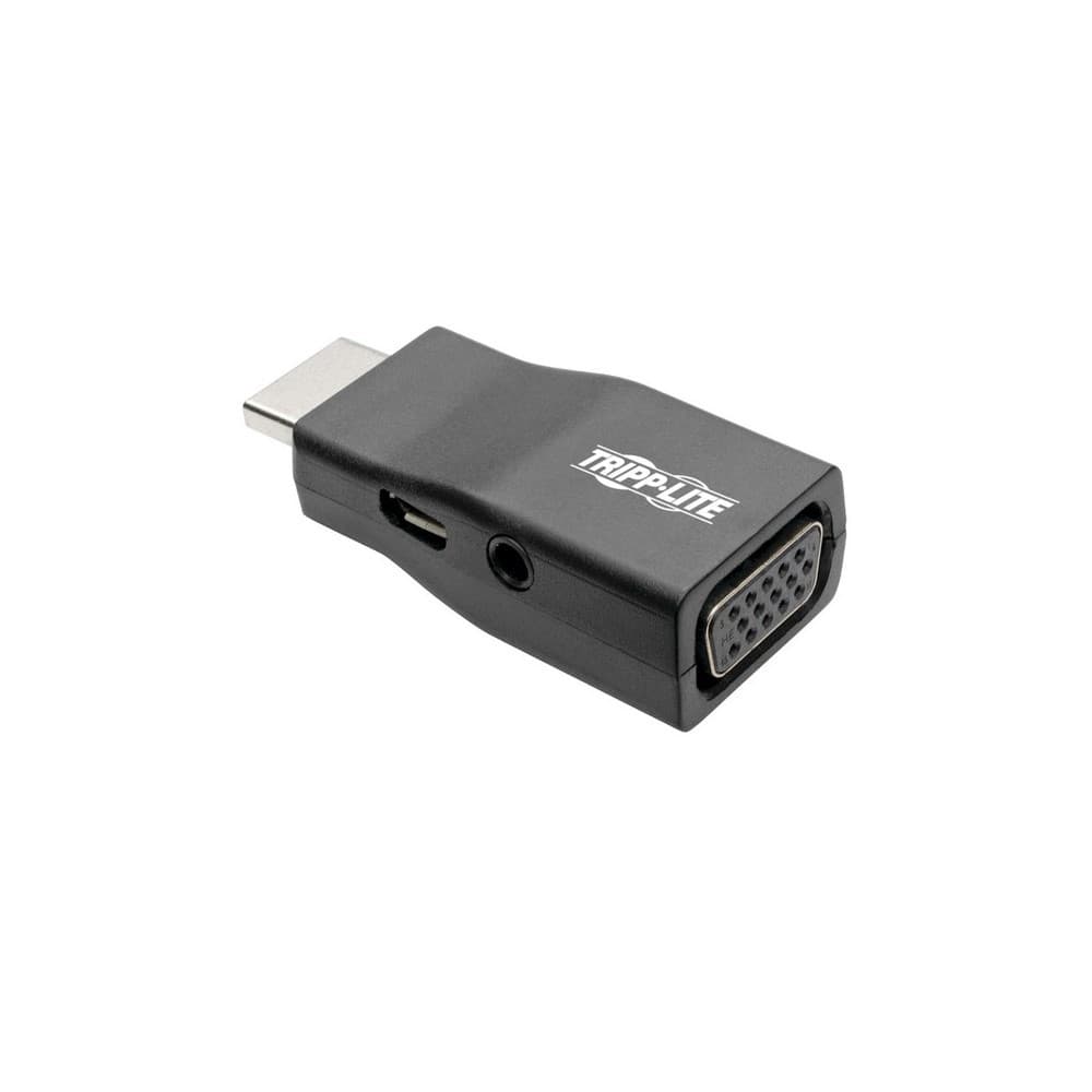Compacto Convertidor Adaptador de Video HDMI a VGA con Audio (M/H), vista 1
