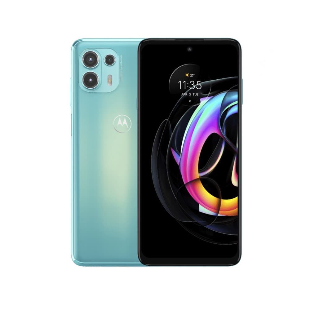 Celular Moto Edge 20 Lite verde 128GB, vista 1