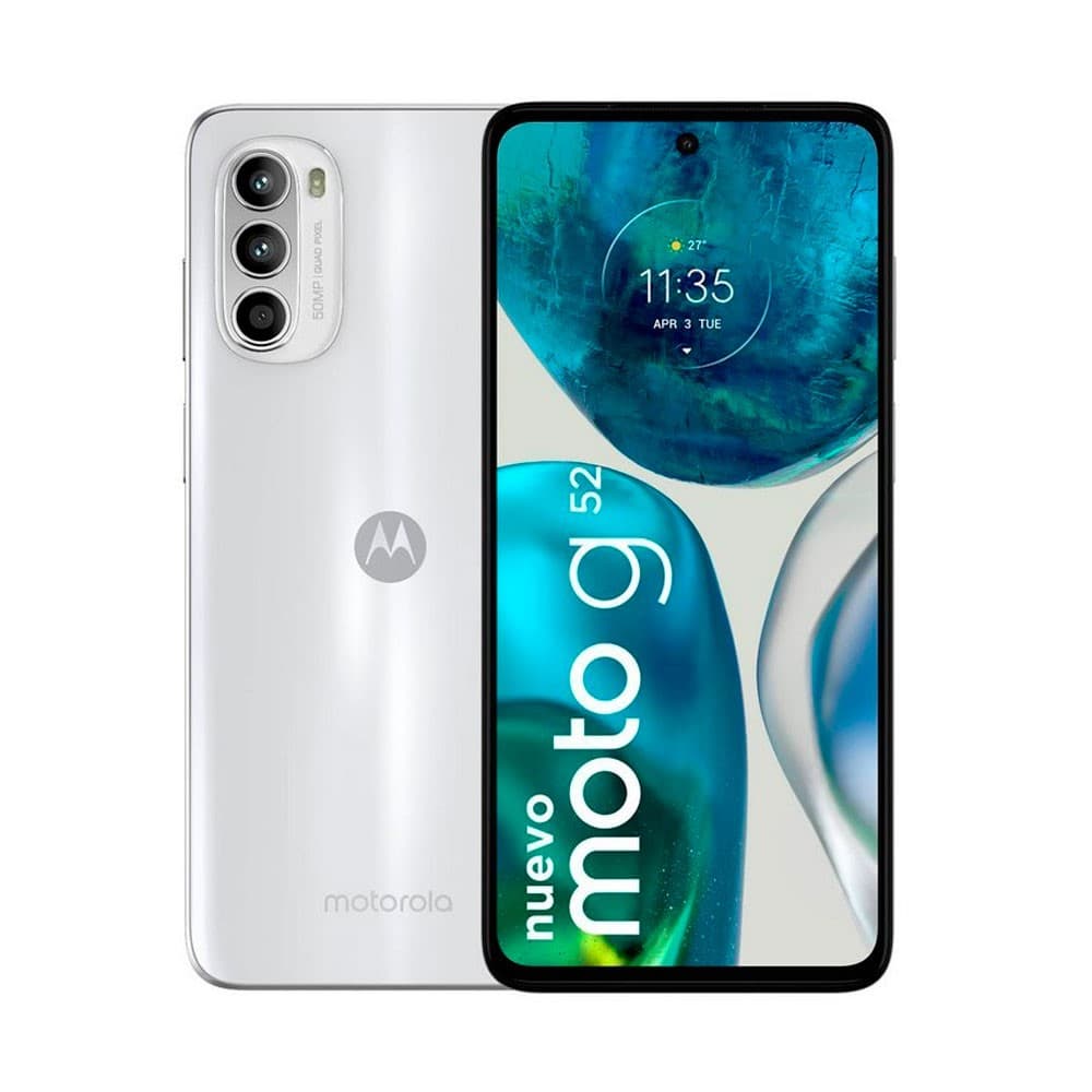 Celular Motorola G52 Gardenia, vista 1