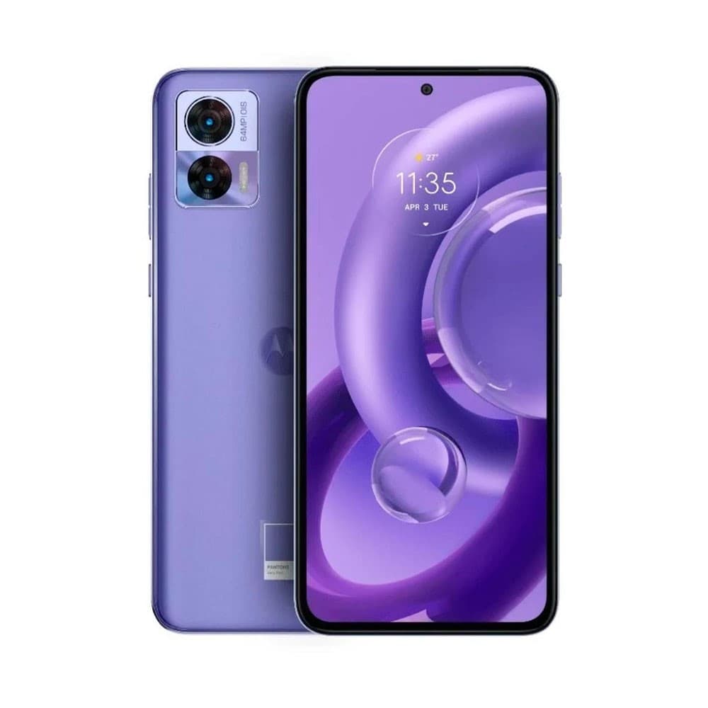 Celular motoEDGE 30 NEO morado, vista 1