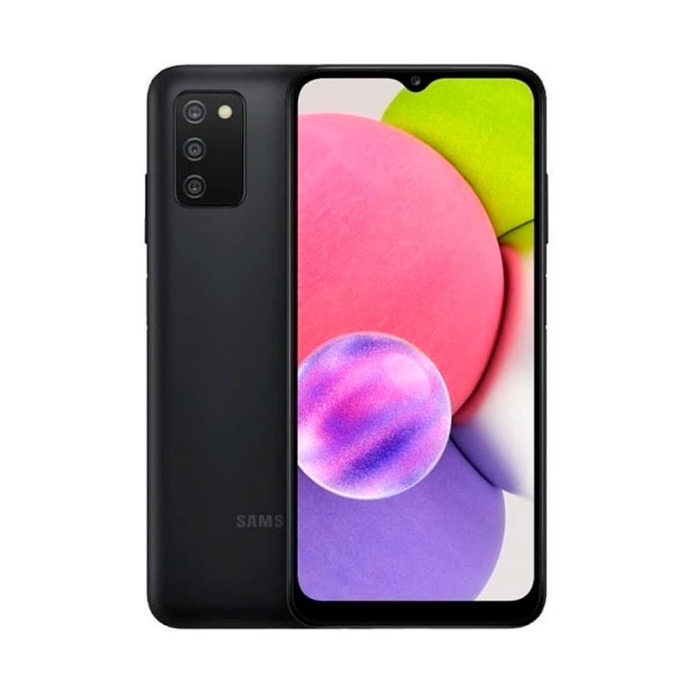 Celular samsung galaxy A03s negro 4GB RAM - 64GB, vista 1
