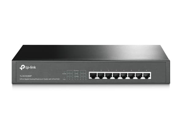 Switch TP-LINK POE de 8 Puertos Gigabit, vista 1