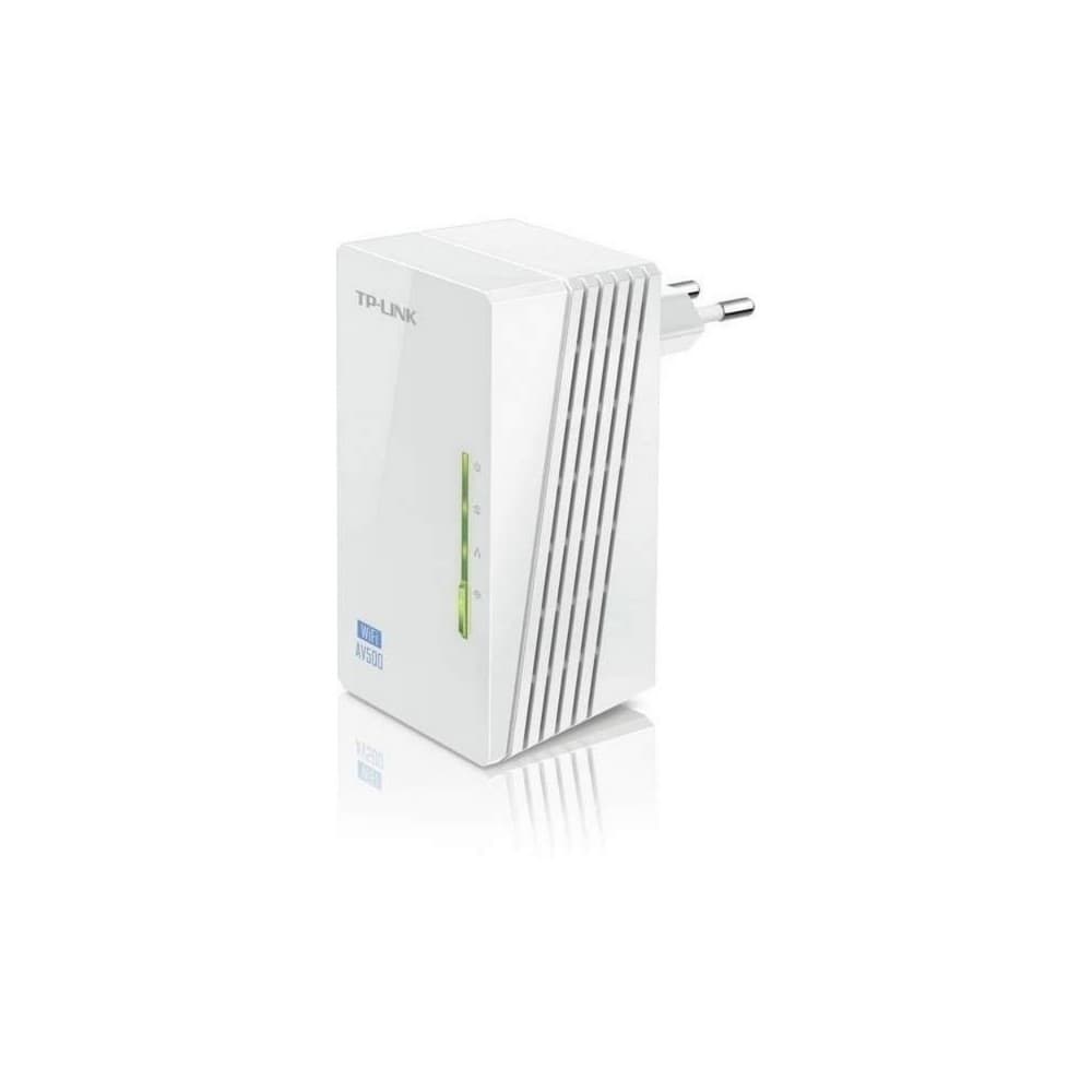 Extensor Inalambrico TPLINK 300Mbps, AV500, Transferencia de Datos Powerline 500Mbps, 2 Puertos Fast Ethern, vista 1
