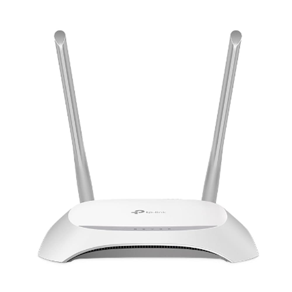Router TPLINK Inalambrico 300 Mbps, 2.4 Ghz ,2 Antenas externas - funcion WISP, vista 1