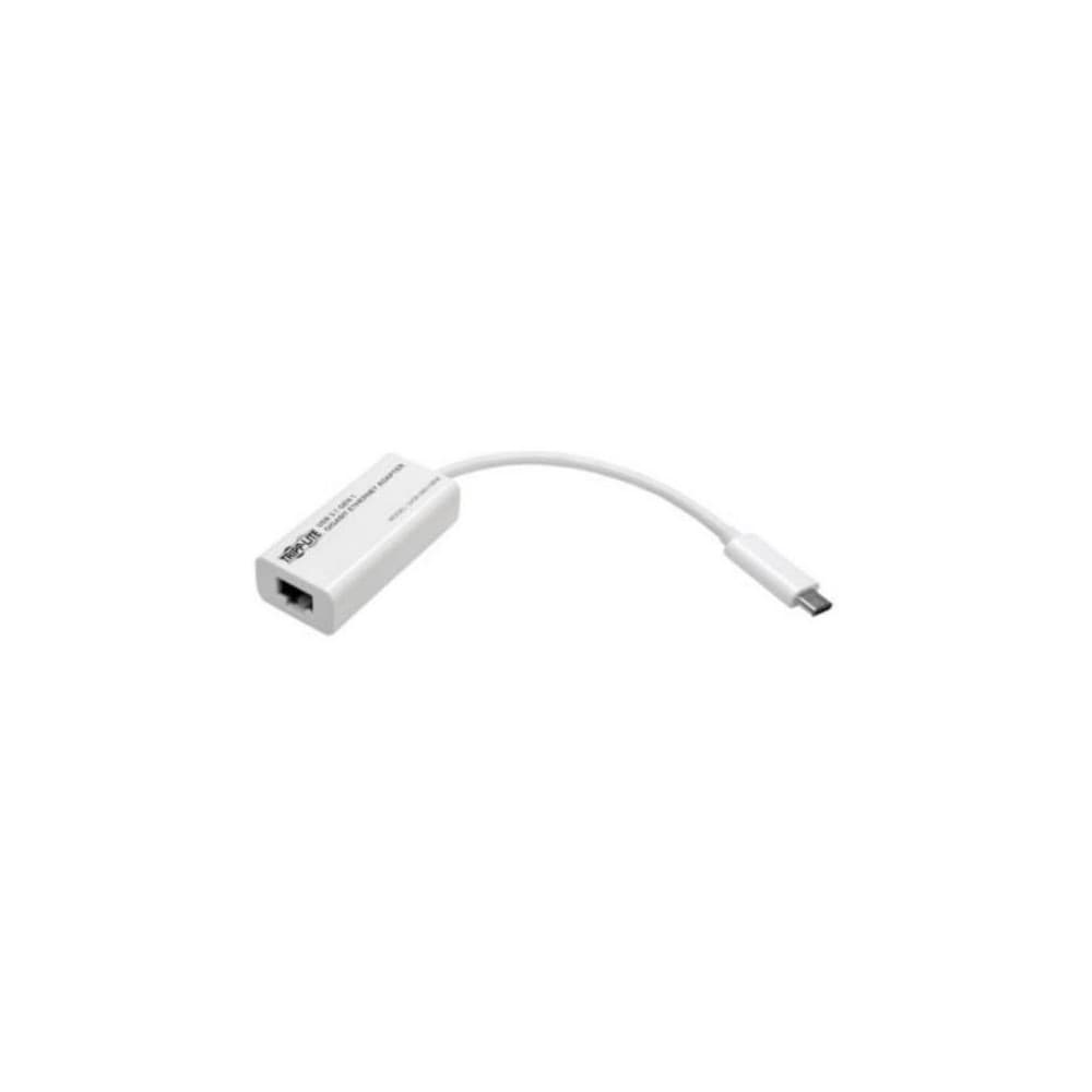Adaptador de Red USB-C a Gigabit, Compatibilidad con Thunderbolt 3 - Blanco, vista 1