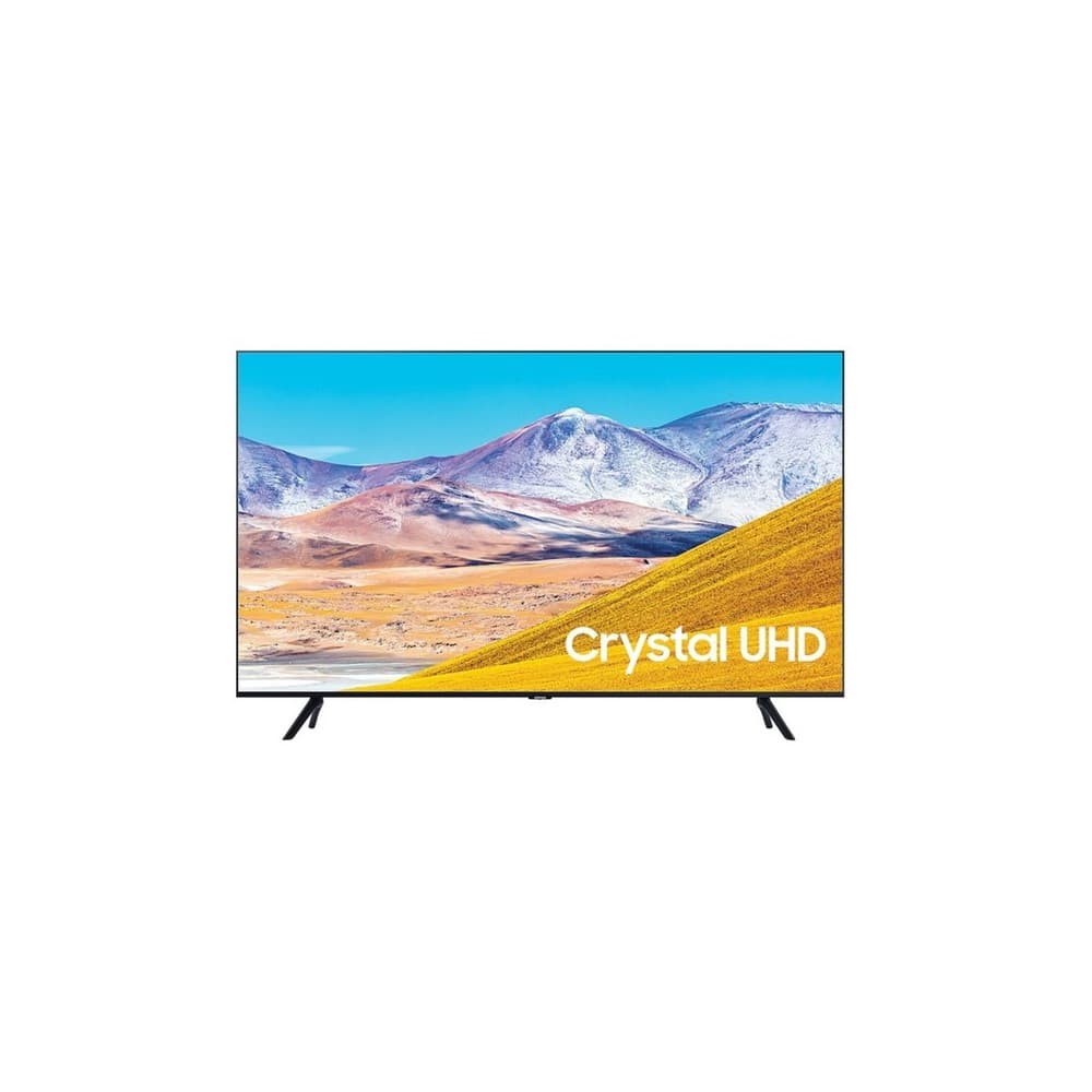 Televisor Samsung FLAT LED Smart TV 43 pulgadas Crystal UHD 4K /3,840 x 2,160 / DVB-T2 / Bluetooth/ AirPlay 2 / Bixby desde el control /modo ambiente/ Modo Juego/ HDMI x 3/ USB x2 /abre y edita archivos de Office/ Garantía 1 año, vista 1