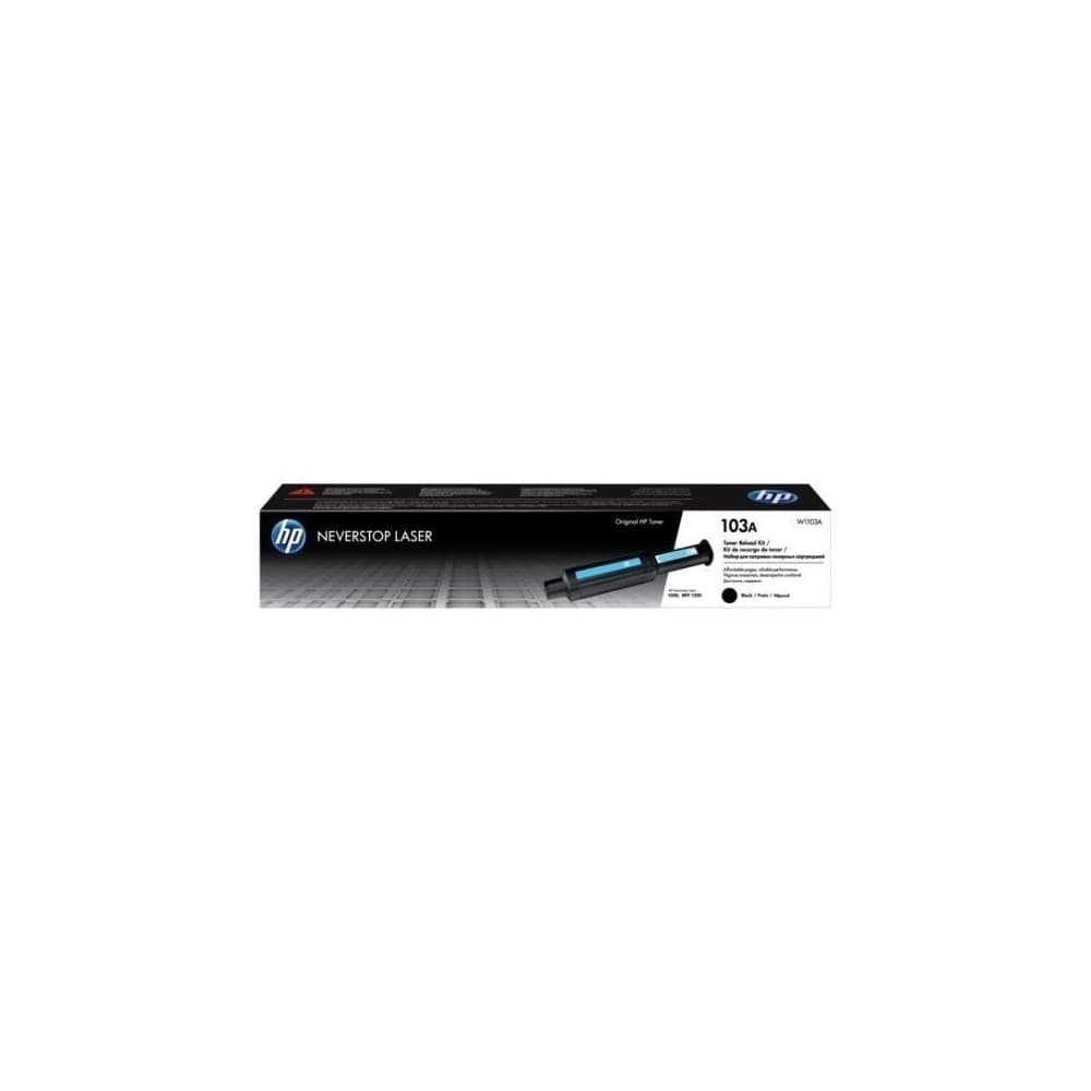 KIT HP REGARGA DE TONER NEGRO NEVERSTOP LASER 1000, 1200 2.500 PAG, vista 1