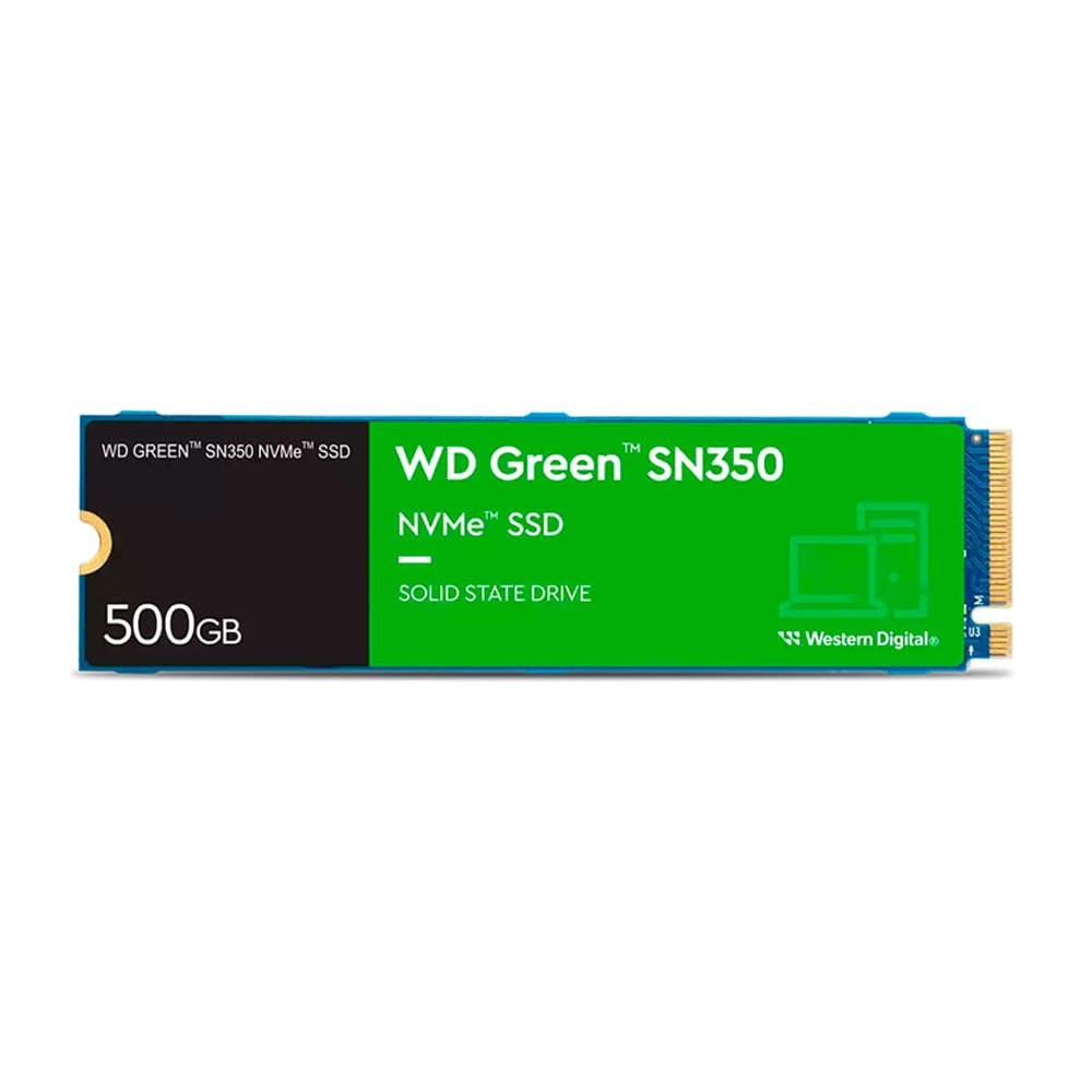 WD Green SN350 NVMe™ SSD 500 GB/M.2/ 2280/ PCIe/ 3 Años garantia, vista 1