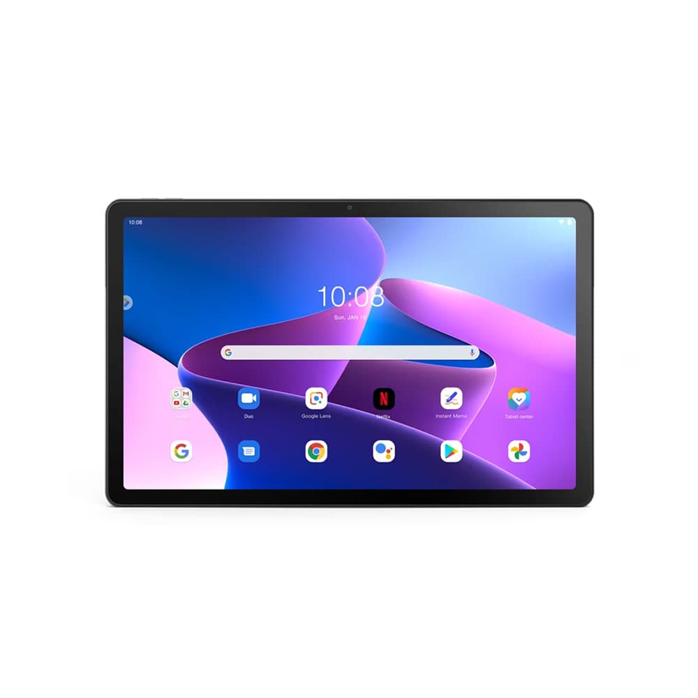 Tablet Lenovo M10 Plus TB125FU Pantalla 10,61" Pulgadas 2K Conectividad WIFI Memoria 4GB + Almacenamiento 128GB Color Gris (Incluye Folio Case), vista 1